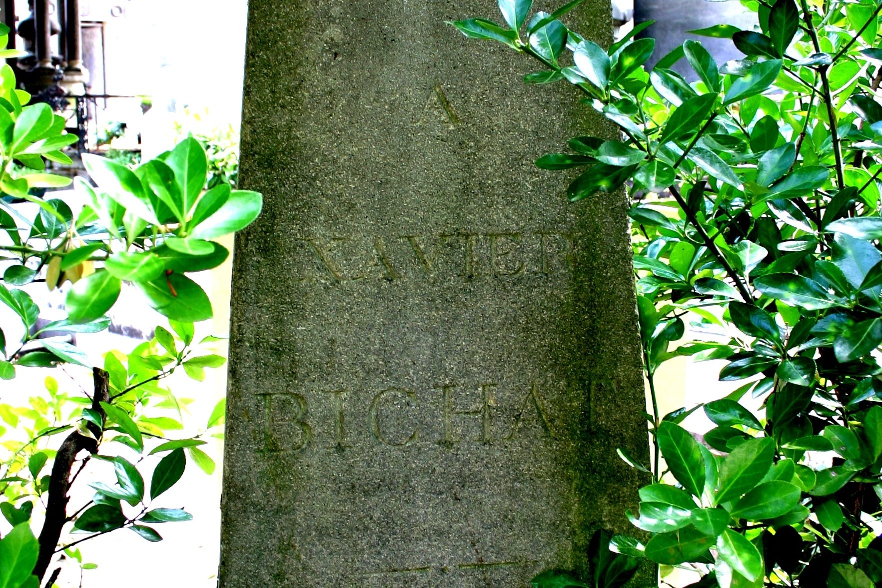 Xavier Bichat's tomb, Pere Lachaise, Paris (3).JPG